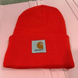 Carhartt Bright Red Knit Hat